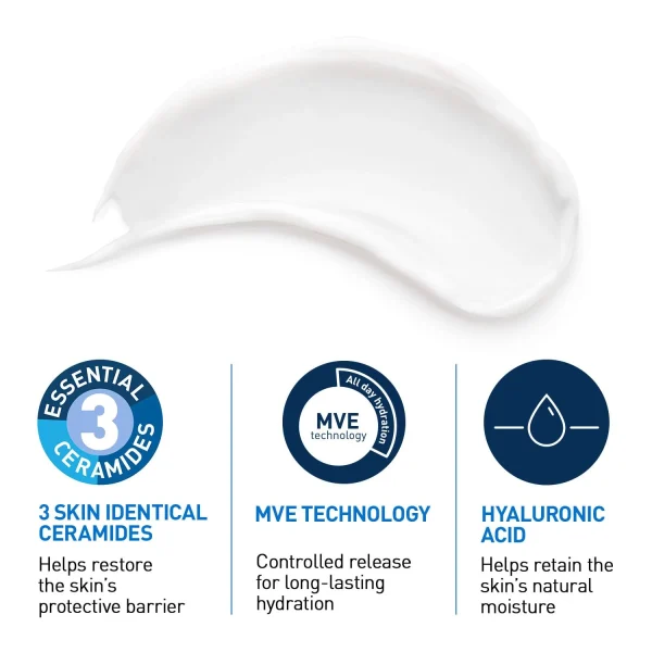 CeraVe Moisturizing Cream For Dry To Very Dry Skin(50ml)